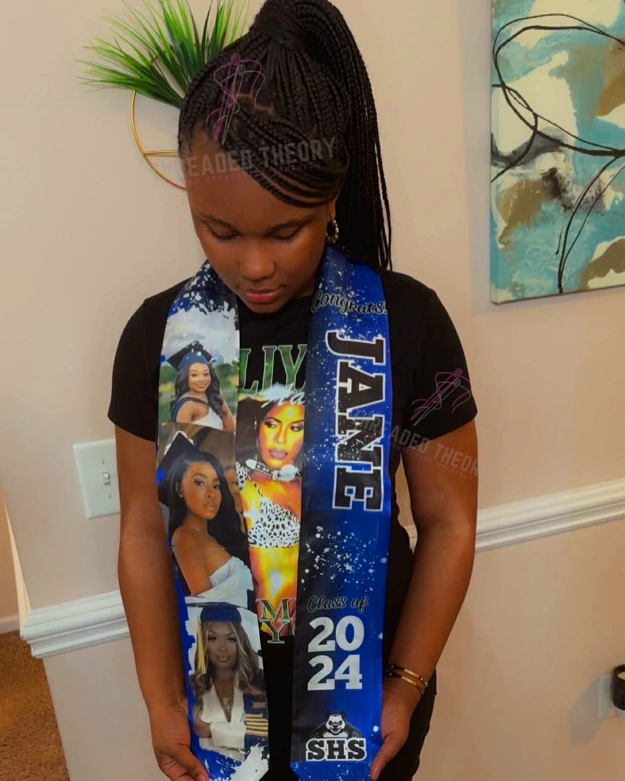 Custom Graduation Stole