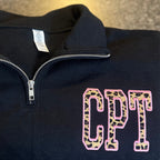Personalized Satin Stitch Appliqué Quarter Zip