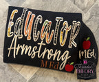 Custom Profession Sweatshirt | Personalized Appliqué & Embroidery
