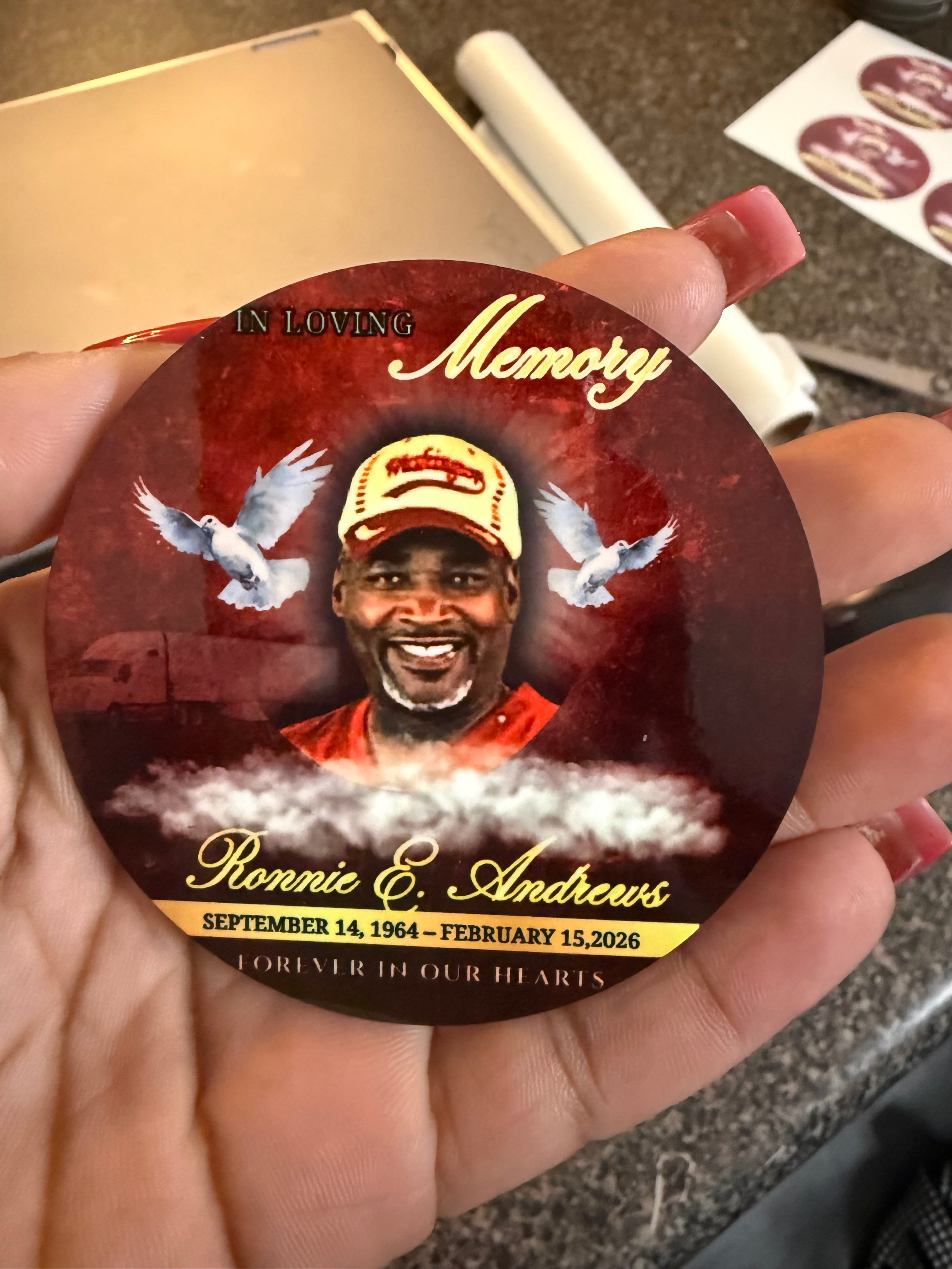 Custom Photo Memorial & Graduation Pins | Personalized Photo Buttons