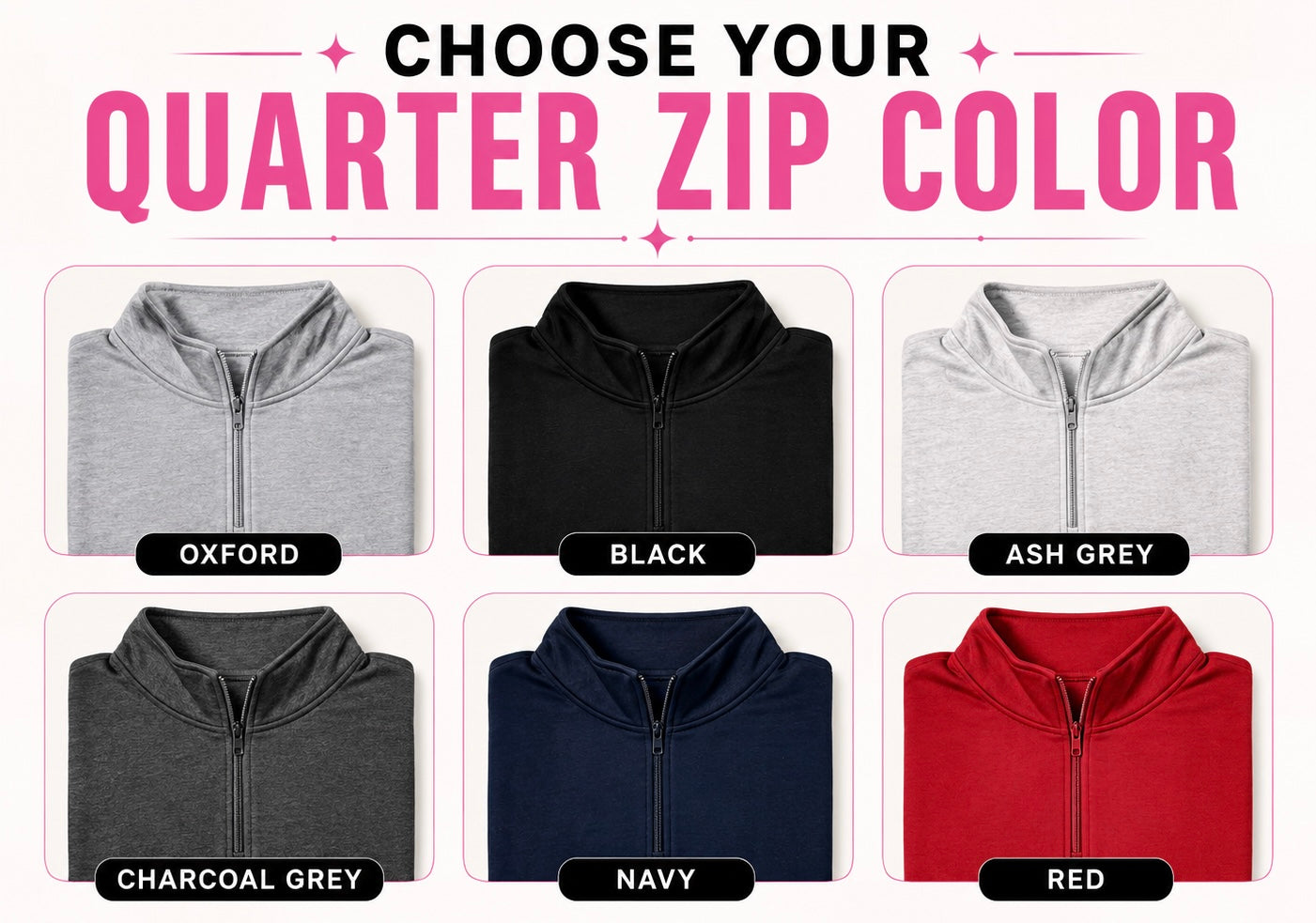 Personalized Embroidered Quarter Zip | Leopard & Pink Camo