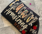 Custom Profession Sweatshirt | Personalized Appliqué & Embroidery