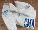 Personalized Satin Stitch Appliqué Quarter Zip