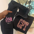Personalized Satin Stitch Appliqué Quarter Zip