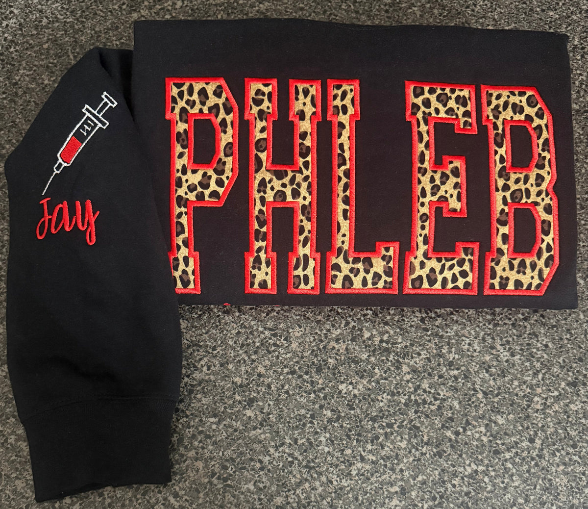 Personalized Initial & Profession Sweatshirt