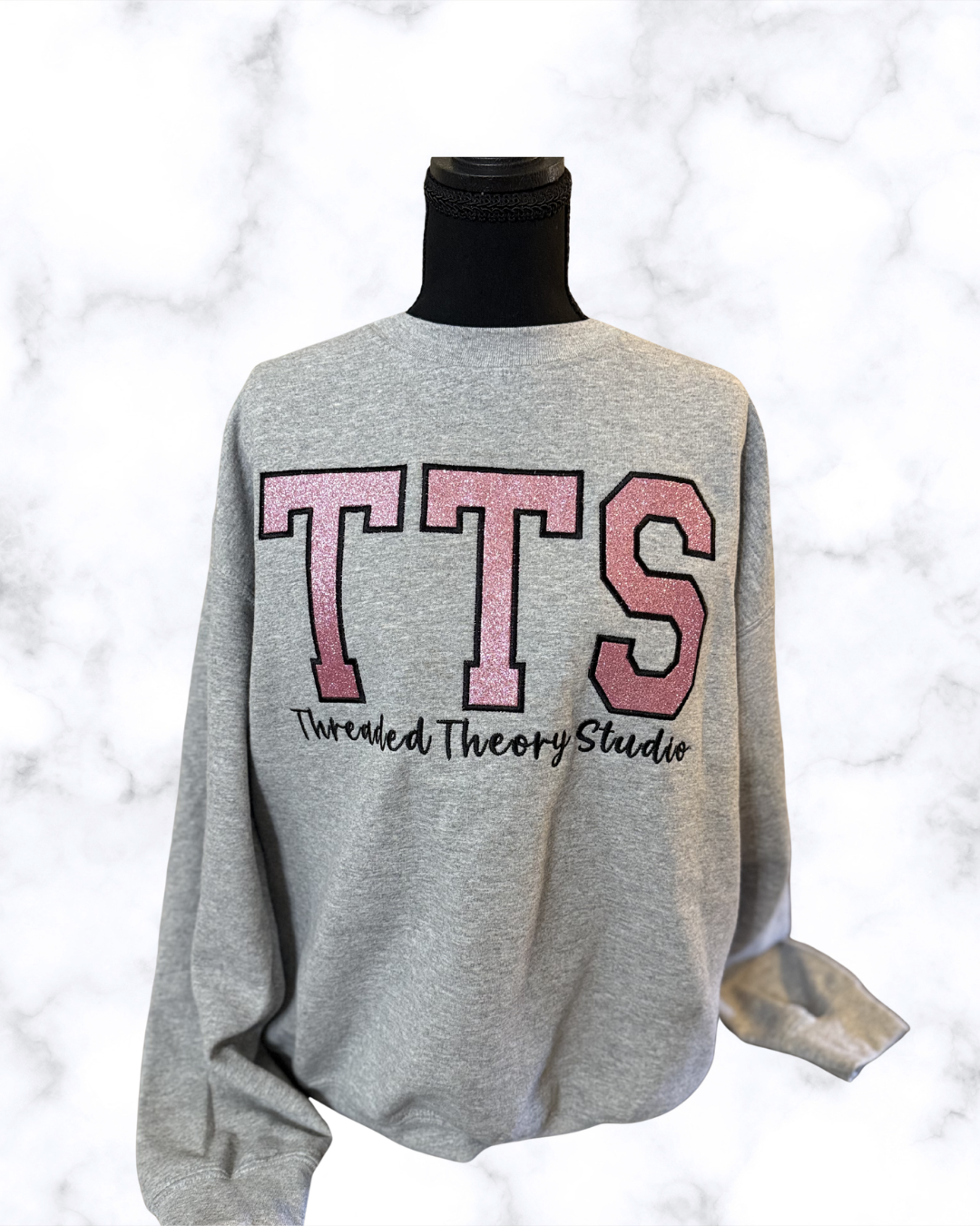 Custom Glitter Initial Apparel