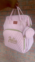 Personalized Waterproof Diaper Bag | Custom Embroidered Baby Bag