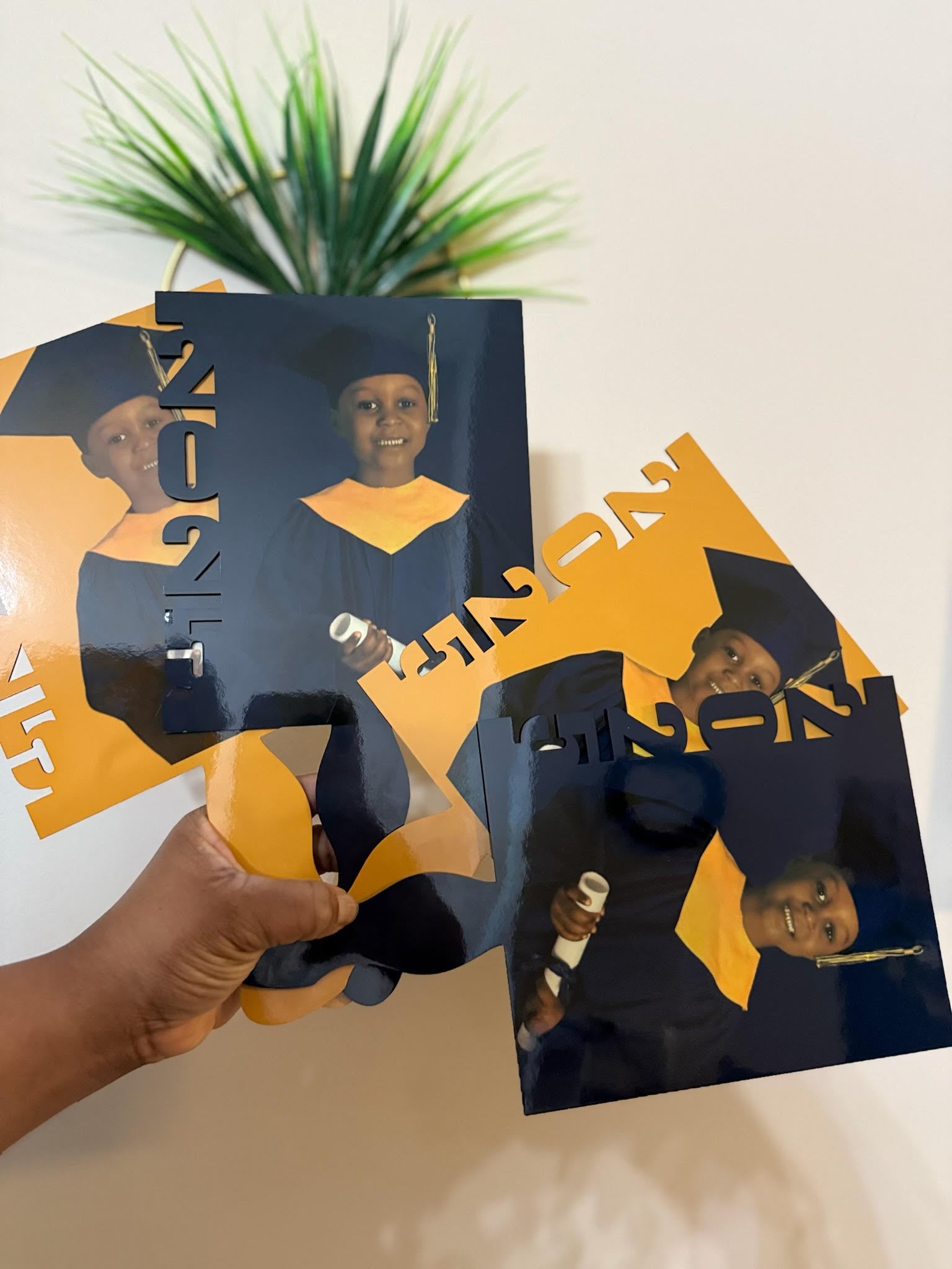Custom Graduation Fans
